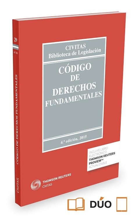 CODIGO DE DERECHOS FUNDAMENTALES | 9788447052936