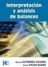 INTERPRETACION Y ANALISIS DE BALANCES | 9788478979691 | GUTIERREZ VIGUERA,MANUEL COUSO RUANO,ALVARO