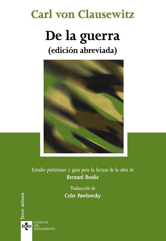 DE LA GUERRA (EDICION ABREVIADA) | 9788430951185 | CLAUSEWITZ,KARL VON