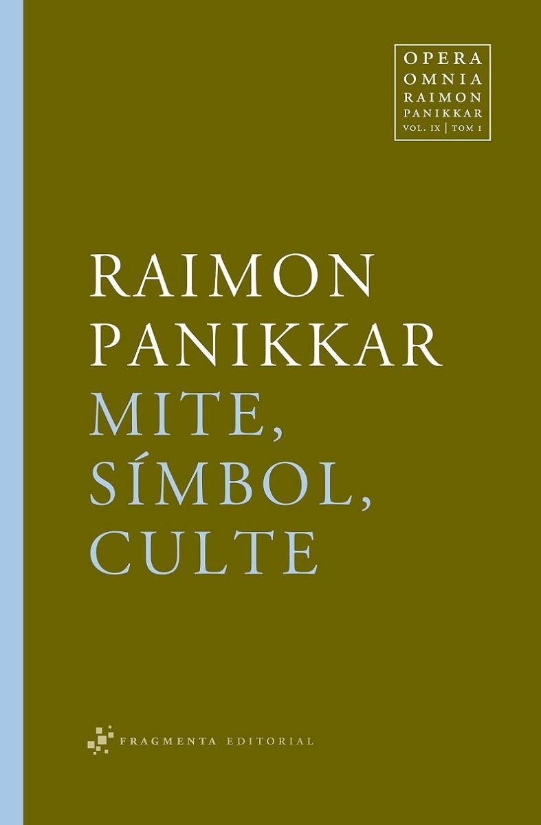 MITE, SIMBOL, CULTE | 9788492416271 | PANIKKAR,RAIMON