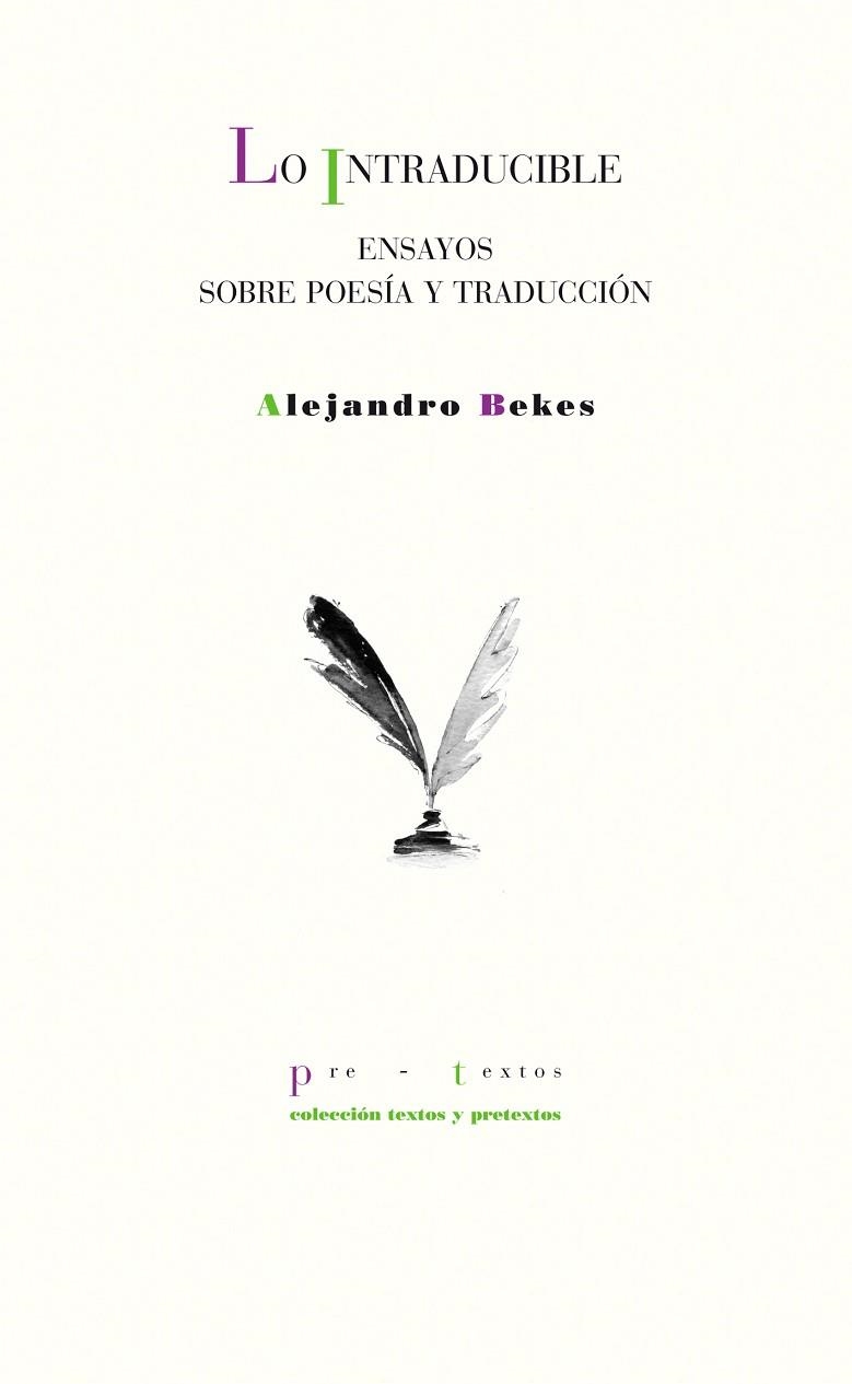 INTRADUCIBLE. ENSAYOS SOBRE POESIA Y TRADUCCION | 9788492913596 | BEKES,ALEJANDRO