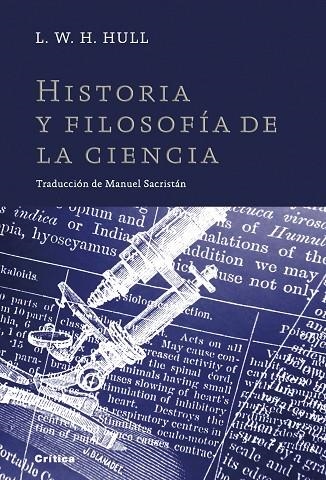 HISTORIA Y FILOSOFIA DE LA CIENCIA | 9788498921687 | HULL,L.W.H.