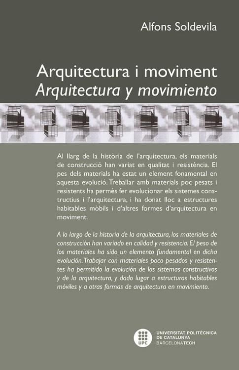 ARQUITECTURA I MOVIMENT. ARQUITECTURA Y MOVIMIENTO | 9788498804218 | SOLDEVILA,ALFONS