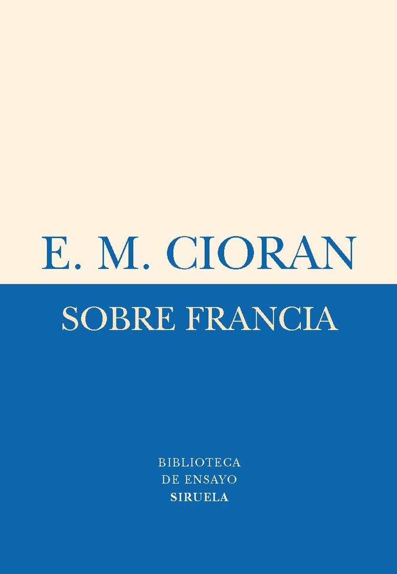 SOBRE FRANCIA | 9788498414325 | CIORAN,E.M.