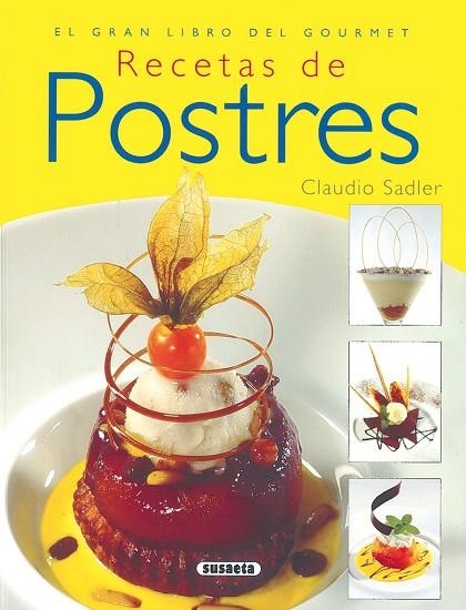 RECETAS DE POSTRES | 9788430568635 | SADLER,CLAUDIO