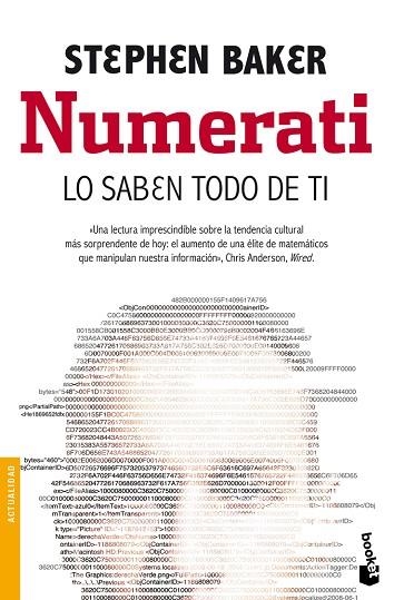 NUMERATI. LO SABEN TODO DE TI | 9788432251047 | BAKER,STEPHEN