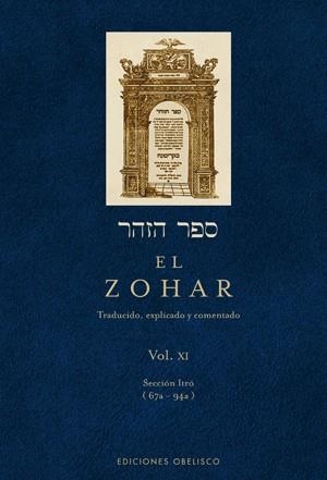 ZOHAR  VOL XI SECCION ITRO (67A - 94A) | 9788497777483 | BAR IOJAI, RABI SHIMON