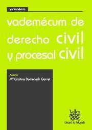 VADEMECUM DE DERECHO CIVIL Y PROCESAL CIVIL | 9788490040959 | DOMENECH GARRET,CRISTINA