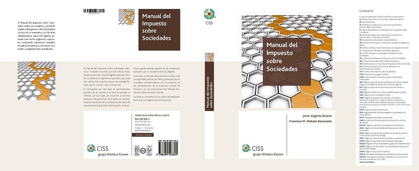 MANUAL DEL IMPUESTO SOBRE SOCIEDADES 2011 | 9788499543345 | MELLADO BENAVENTE,FRANCISCO M. ARGENTE ALVAREZ,JAVIER