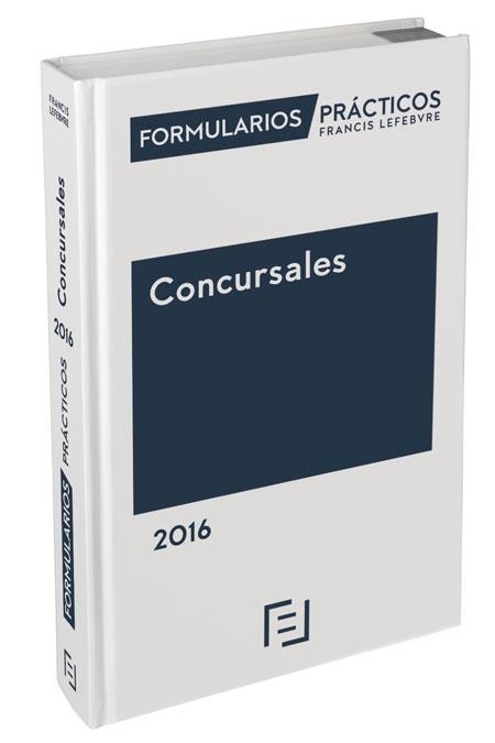 FORMULARIOS PRACTICOS CONCURSALES 2016 | 9788416268887 | MELON MUÑOZ,A. ORDIZ FUENTES,C.