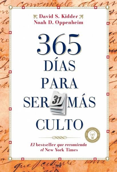 365 DIAS PARA SER MAS CULTO | 9788427034891 | KIDDER,DAVID S. OPPENHEIM,NOAH D.