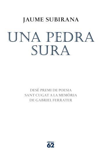 UNA PEDRA SURA | 9788429768503 | SUBIRANA,JAUME