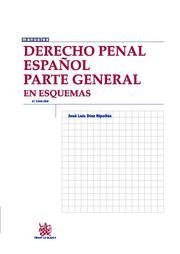 DERECHO PENAL ESPAÑOL PARTE GENERAL EN ESQUEMAS | 9788490044117 | DIEZ RIPOLLES,JOSE LUIS