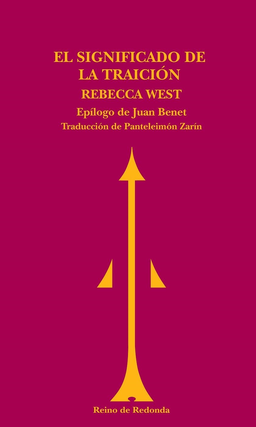 SIGNIFICADO DE LA TRAICION | 9788493688714 | WEST,REBECCA