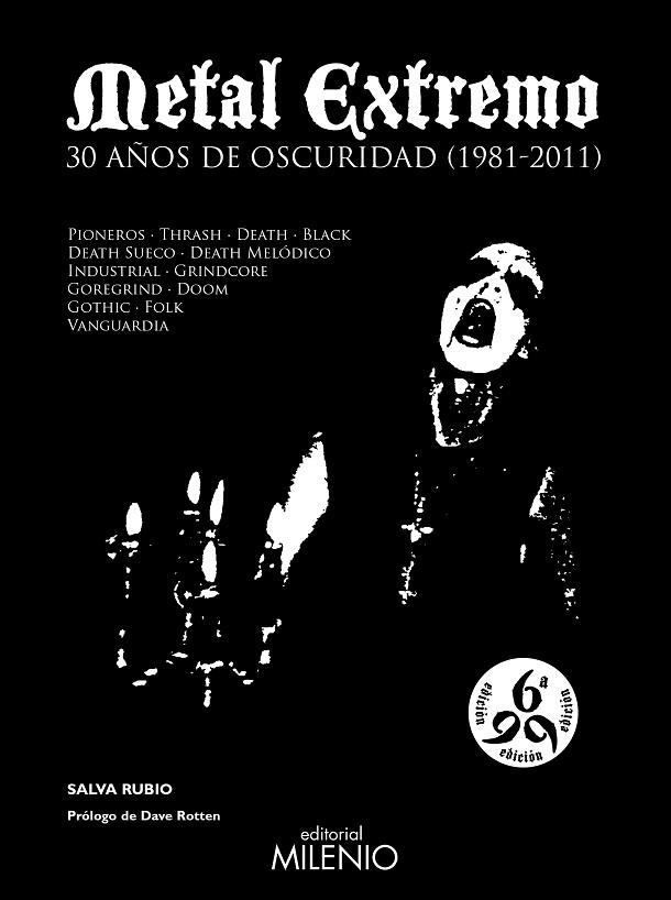 METAL EXTREMO. 30 AÑOS DE OSCURIDAD (1981-2011) | 9788497434638 | RUBIO,SALVADOR C.