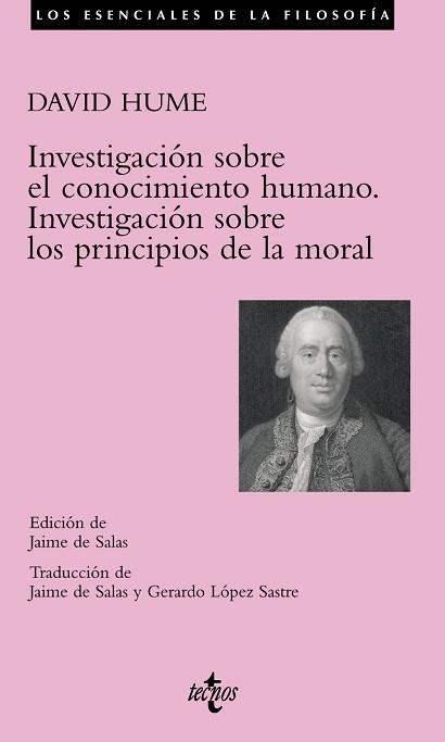 INVESTIGACION SOBRE EL CONOCIMIENTO HUMANO. INVESTIGACION SOBRE LOS PRINCIPIOS DE LA MORAL | 9788430945412 | HUME,DAVID