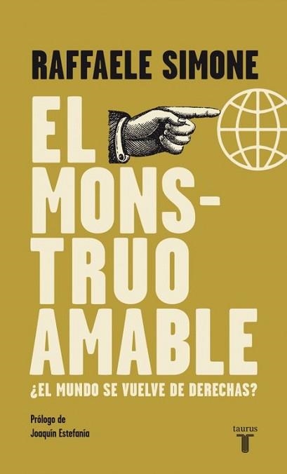 MONSTRUO AMABLE. EL MUNDO ES DE DERECHAS? | 9788430608966 | SIMONE,RAFFAELE