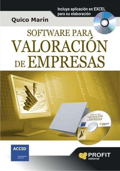 SOFTWARE PARA LA VALORACION DE EMPRESAS. INCLUYE APLICACION EN EXCEL | 9788492956487 | MARIN,QUICO