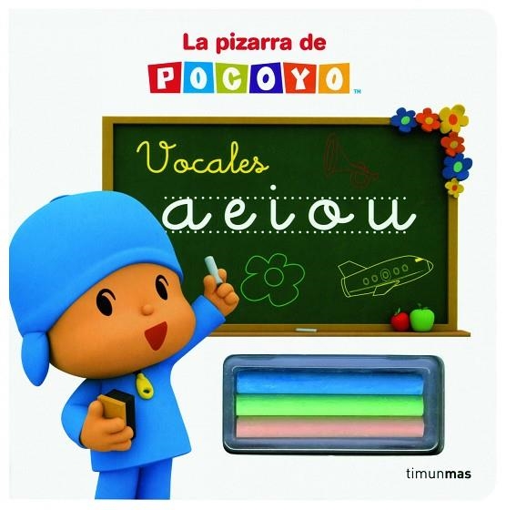 PIZARRA DE POCOYO. VOCALES | 9788408109297 | ZINKIA ENTERTAINMENT, S. A.