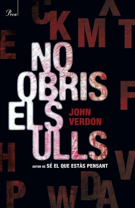 NO OBRIS ELS ULLS. SERIE DAVID GURNEY 2 | 9788475882505 | VERDON,JOHN