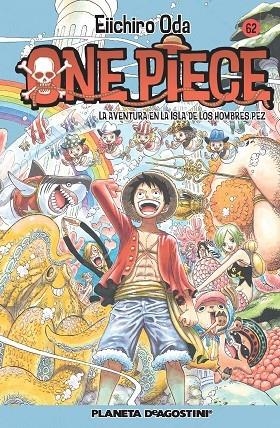 ONE PIECE 62. LA AVENTURA EN LA ISLA DE LOS HOMBRES PEZ | 9788468476391 | ODA,EIICHIRO