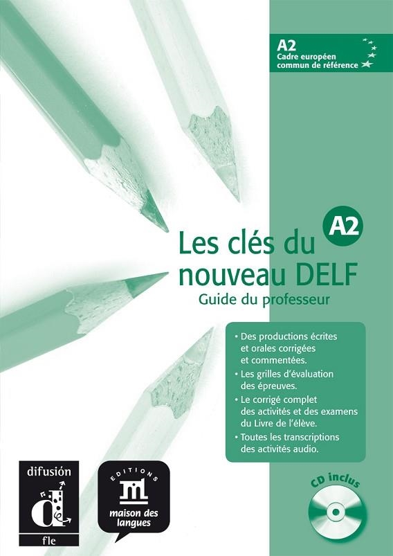 CLES DU NOUVEAU DELF A2 GUIDE DU PROFESSEUR | 9788484433552