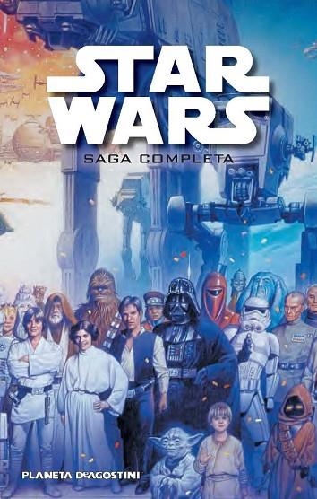 STAR WARS LA SAGA COMPLETA NOVELA GRAFICA | 9788415480037 | AA. VV.