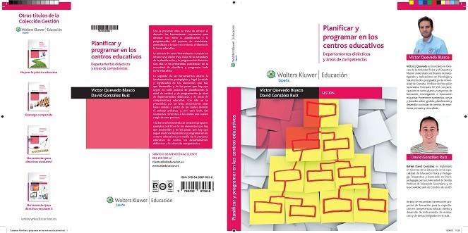 PLANIFICAR Y PROGRAMAR EN LOS CENTROS EDUCATIVOS. DEPARTAMENTOS DIDACTICOS Y AREAS DE COMPETENCIAS | 9788499870656 | GONZALEZ RUIZ,DAVID QUEVEDO BLASCO,VICTOR