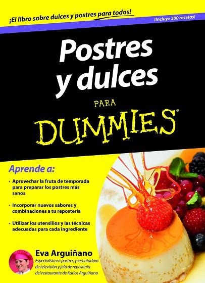 POSTRES Y DULCES PARA DUMMIES | 9788432900969 | ARGUIÑANO,EVA