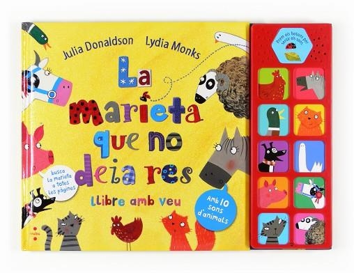 MARIETA QUE NO DEIA RES (AMB SONS D,ANIMALS) | 9788466130738 | DONALDSON,JULIA MONKS,LYDIA