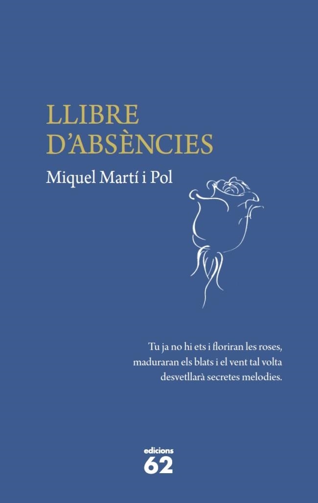 LLIBRE D,ABSENCIES | 9788429768886 | MARTI I POL, MIQUEL