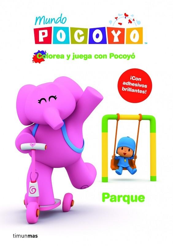 PARQUE. COLOREA Y JUEGA CON POCOYO | 9788408108689 | ZINKIA ENTERTAINMENT, S. A.