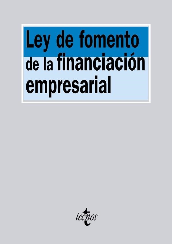 LEY DE FOMENTO DE LA FINANCIACION EMPRESARIAL | 9788430966196 | CALERO,JUAN NAVAS,RAFAEL ESCRIBANO,FRANCISCO