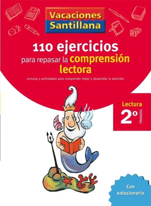 110 EJERCICIOS PARA REPASAR LA COMPRENSION LECTORA 2º PRIMARIA (SOLUCIONARIO) | 9788429408904