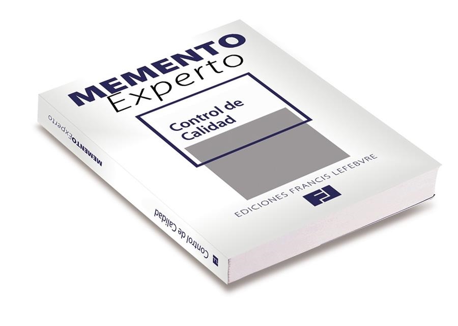 MEMENTO EXPERTO CONTROL DE CALIDAD | 9788415446743 | FRANCIS LEFEBVRE