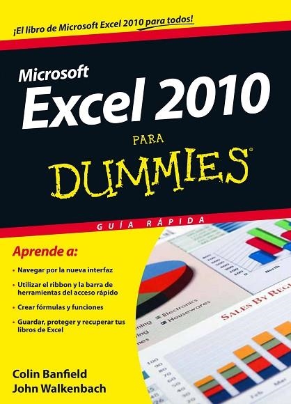 EXCEL 2010 PARA DUMMIES | 9788432921278 | WALKENBACH,JOHN BANFIELD,COLIN