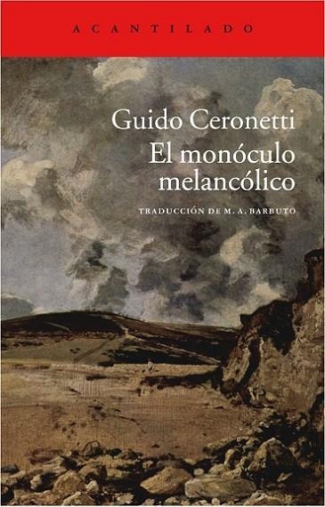 MONOCULO MELANCOLICO | 9788415689850 | CERONETTI,GUIDO