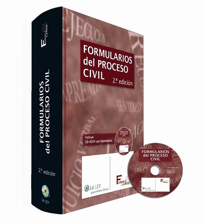 FORMULARIOS DEL PROCESO CIVIL. INCLUYE CD-ROM CON FORMULARIOS | 9788490201480 | ACHAERANDIO GUIJARRO,FRAN PAZ RUBIO,JOSE MARIA ANDRES HERRERO,ASUNCION DE PUENTE SEGURA,LEOPOLDO SAL