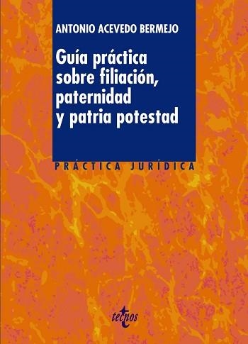 GUIA PRACTICA SOBRE FILIACION, PATERNIDAD Y PATRIA POTESTAD | 9788430959112 | ACEVEDO BERMEJO,ANTONIO