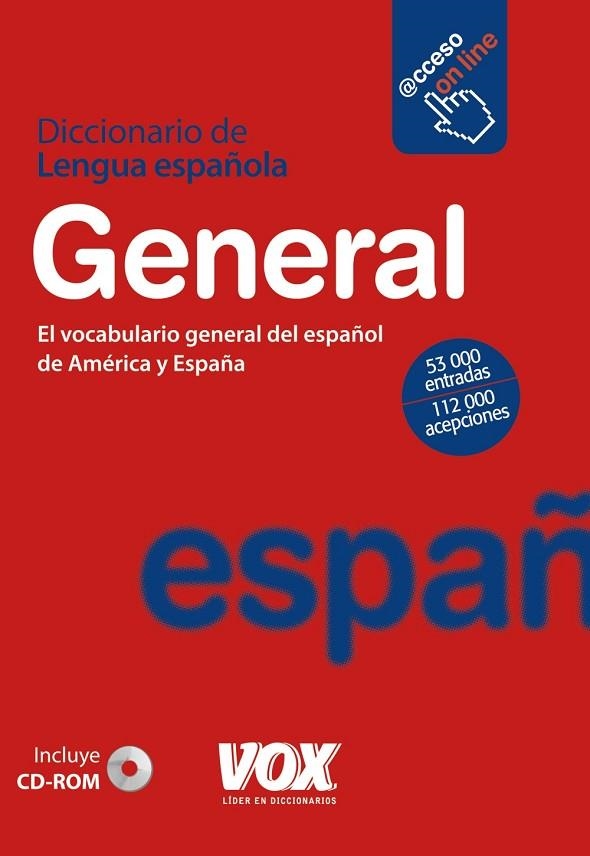 DICCIONARIO GENERAL DE LA LENGUA ESPAÑOLA | 9788499740003