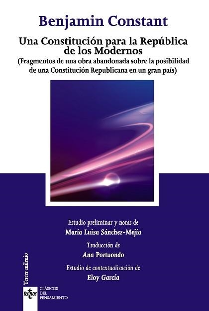 UNA CONSTITUCION PARA LA REPUBLICA DE LOS MODERNOS | 9788430959105 | CONSTANT,BENJAMIN