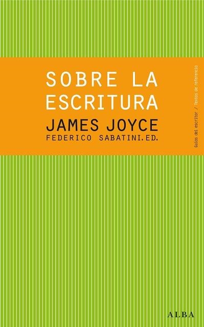 SOBRE LA ESCRITURA | 9788484288619 | JOYCE,JAMES