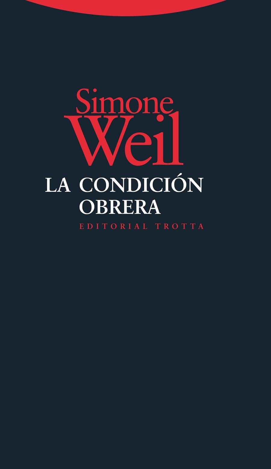 CONDICION OBRERA | 9788498794687 | WEIL,SIMONE