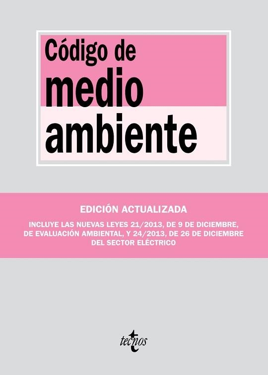 CODIGO DE MEDIO AMBIENTE | 9788430959181