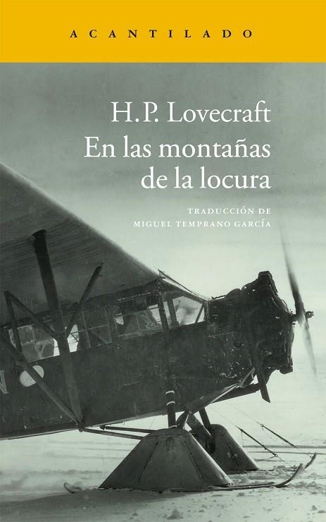 EN LAS MONTAÑAS DE LA LOCURA | 9788416011001 | LOVECRAFT,H.P.