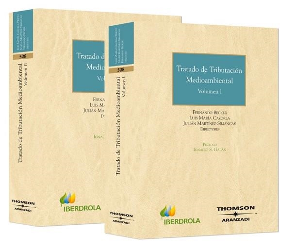 TRATADO DE TRIBUTACION MEDIOAMBIENTAL 2 VOLS | 9788483552728 | BECKER ZUAZUA,FERNANDO LOPEZ GARCIA DE LA SERRANA,JAVIER MARTINEZ-SIMANCAS,JULIAN