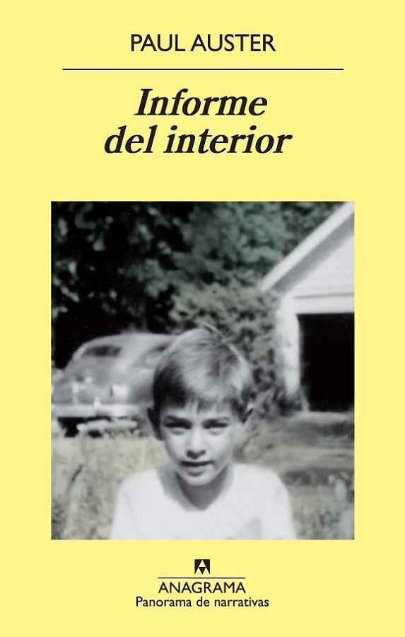 INFORME DEL INTERIOR | 9788433978783 | AUSTER,PAUL (PREMIO PRINCIPE DE ASTURIAS 2006)