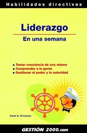 LIDERAZGO EN UNA SEMANA | 9788496612310 | O,CONNOR,CAROL A.