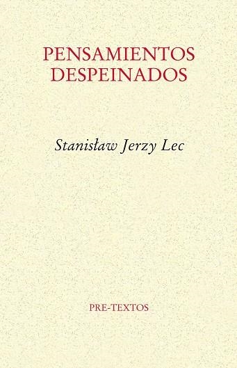 PENSAMIENTOS DESPEINADOS | 9788415894346 | LEC,STANISLAW JERZY