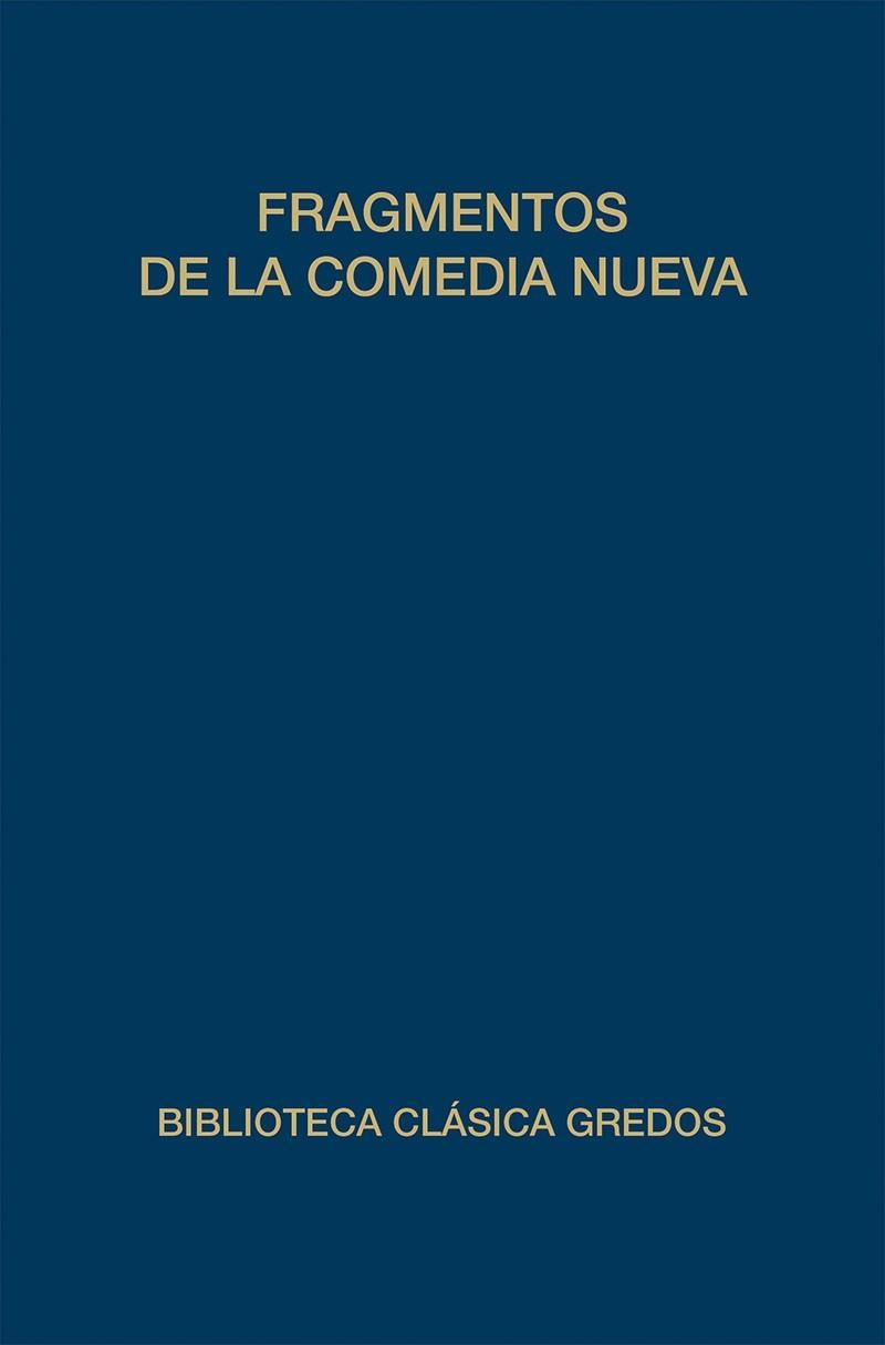 FRAGMENTOS DE LA COMEDIA NUEVA | 9788424928407 | VVAA